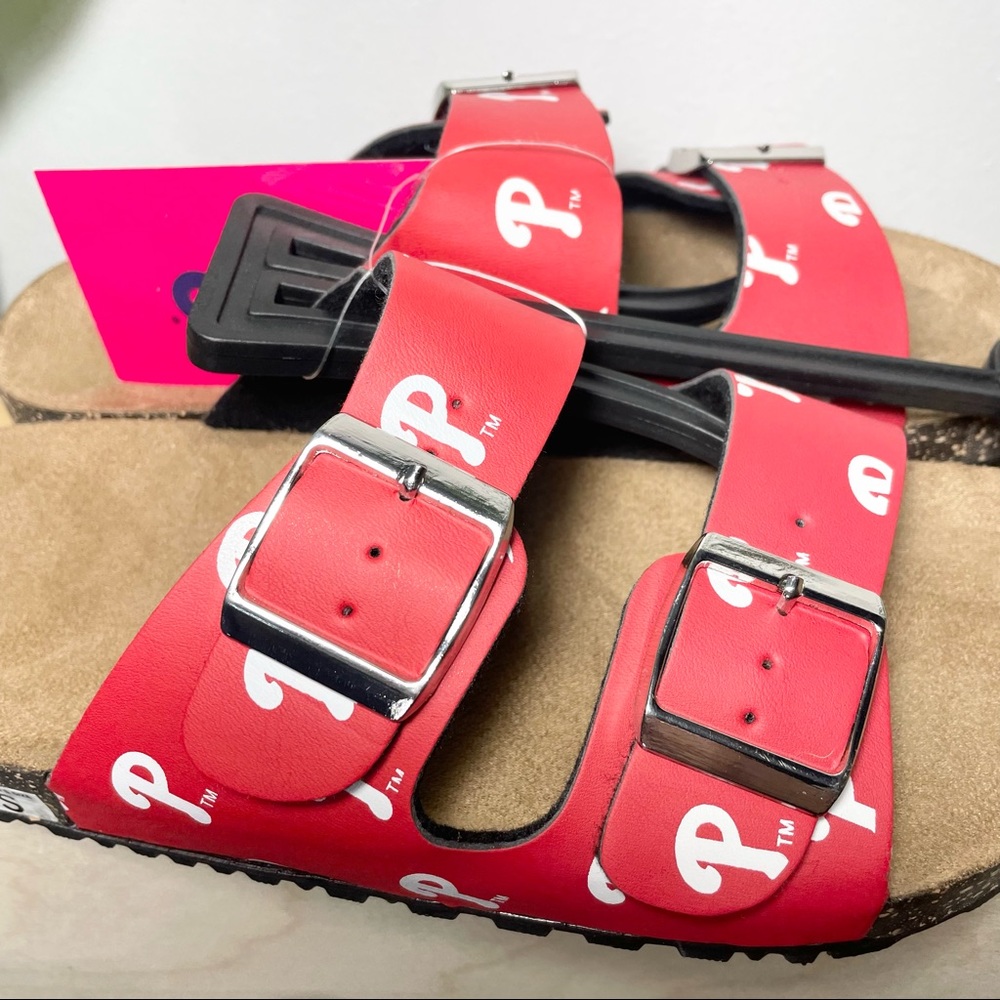 Phillies 5/6 MLB red & white Philadelphia comfortable arch support baseball - Picture 2 of 6